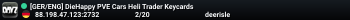 [GER/ENG] DieHappy PVE Cars Heli Trader Keycards