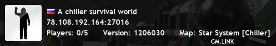 A chiller survival world