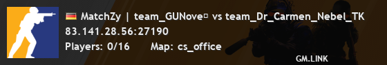 MatchZy | team_GUNoveツ vs team_Dr_Carmen_Nebel_TK