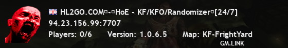 HL2GO.COM�-�HoE - KF/KFO/Randomizer�[24/7]