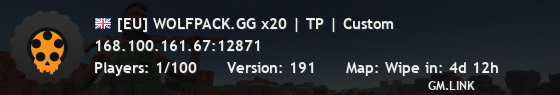[EU] WOLFPACK.GG x20 | TP | Custom