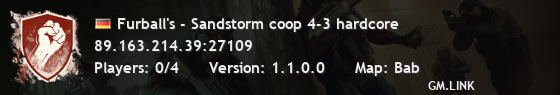 Furball's - Sandstorm coop 4-3 hardcore