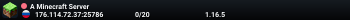 A Minecraft Server