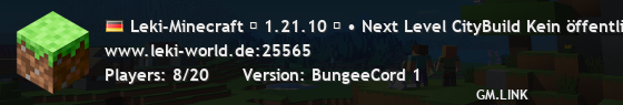 Leki-Minecraft ♡ ★ 1.21.10 ★ • Invite Only Wer drin ist, bleibt. Wer rein will, muss’s verdienen.