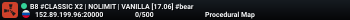 B8 #CLASSIC X2 | NOLIMIT | VANILLA [03.06] #bear