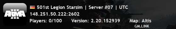501st Legion Starsim | Server #07 | UTC