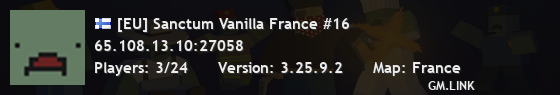 [EU] Sanctum Vanilla France #16