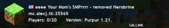 eeee Your Mom's SMPrrrr - removed Herobrine