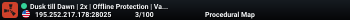 Dusk till Dawn | 2x | Offline Protection | Vanilla | 5% Upkeep