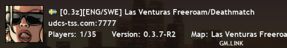 [0.3z][ENG/SWE] Las Venturas Freeroam/Deathmatch