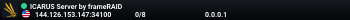 ICARUS Server by frameRAID