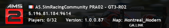 AS.SimRacingCommunity PRA02 - GT3-R02
