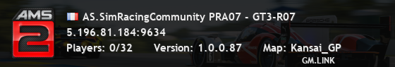 AS.SimRacingCommunity PRA07 - GT3-R07