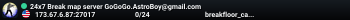 24x7 Break map server GoGoGo.AstroBoy@gmail.com