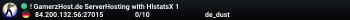 ! GamerzHost.de ServerHosting with HlstatsX 1