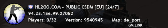 HL2GO.COM - PUBLIC CSDM [EU] [24/7]