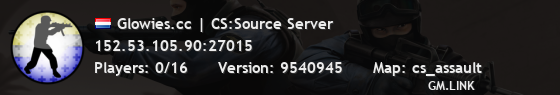 Glowies.cc | CS:Source Server