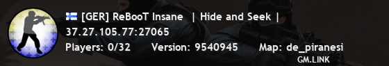 [GER] ReBooT Insane  | Hide and Seek |