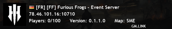 [FR] [FF] Furious Frogs - Event Server