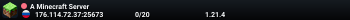 A Minecraft Server