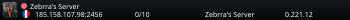 Zebrra's Server