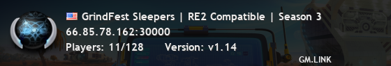 GrindFest Sleepers | RE2 Compatible | Season 3