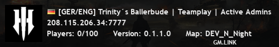 [GER/ENG] Trinity´s Ballerbude | Teamplay | Active Admins
