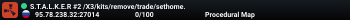 S.T.A.L.K.E.R #2 /X3/kits/remove/trade/sethome.