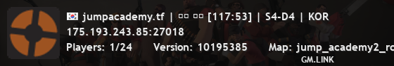 jumpacademy.tf | 공식 서버 [106:38] | KOR