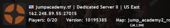 jumpacademy.tf | Dedicated Server II | US East