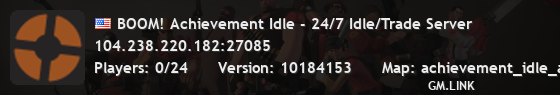 BOOM! Achievement Idle - 24/7 Idle/Trade Server