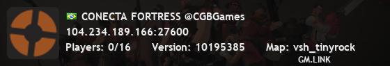 CONECTA FORTRESS @CGBGames