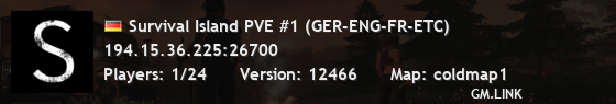 Survival Island PVE #1 (GER-ENG-FR-ETC)