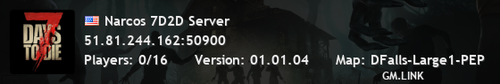 Narcos 7D2D Server