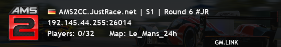 AMS2CC.JustRace.net | S1 | Round 6 #JR