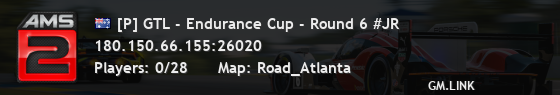 [P] GTL - Endurance Cup - Round 6 #JR