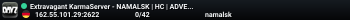 Extravagant KarmaServer - NAMALSK | HC | ADVENTURE | 1PP | V++