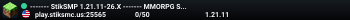 ------- StikSMP 1.21.11-26.X ------- Season 1 - (Wilds) Survival Refresh!