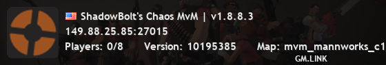 ShadowBolt's Chaos MvM | v1.8.8.3