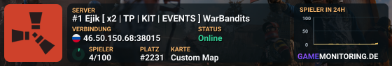 #1 Ejik [ x2 | TP | KIT | EVENTS ] WarBandits