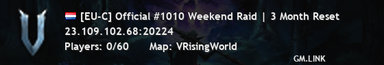 [EU-C] Official #1010 Weekend Raid | 3 Month Reset