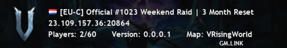 [EU-C] Official #1023 Weekend Raid | 3 Month Reset