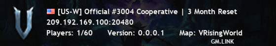 [US-W] Official #3004 Cooperative | 3 Month Reset