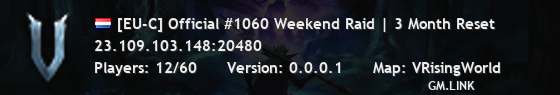 [EU-C] Official #1060 Weekend Raid | 3 Month Reset