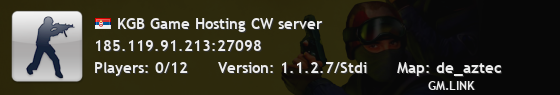 KGB Game Hosting CW server
