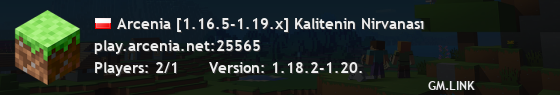 Arcenia [1.16.5-1.19.x] Kalitenin Nirvanası