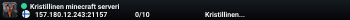 Kristillinen minecraft serveri