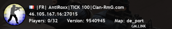 |FR| AntiRoxx|TICK 100|Clan-RmG.com