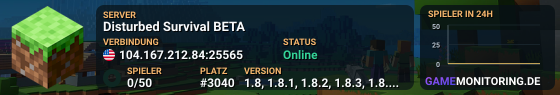 Disturbed Survival BETA