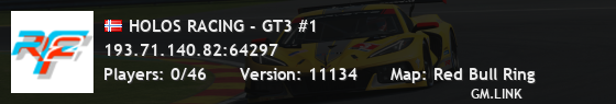 HOLOS RACING - GT3 #1